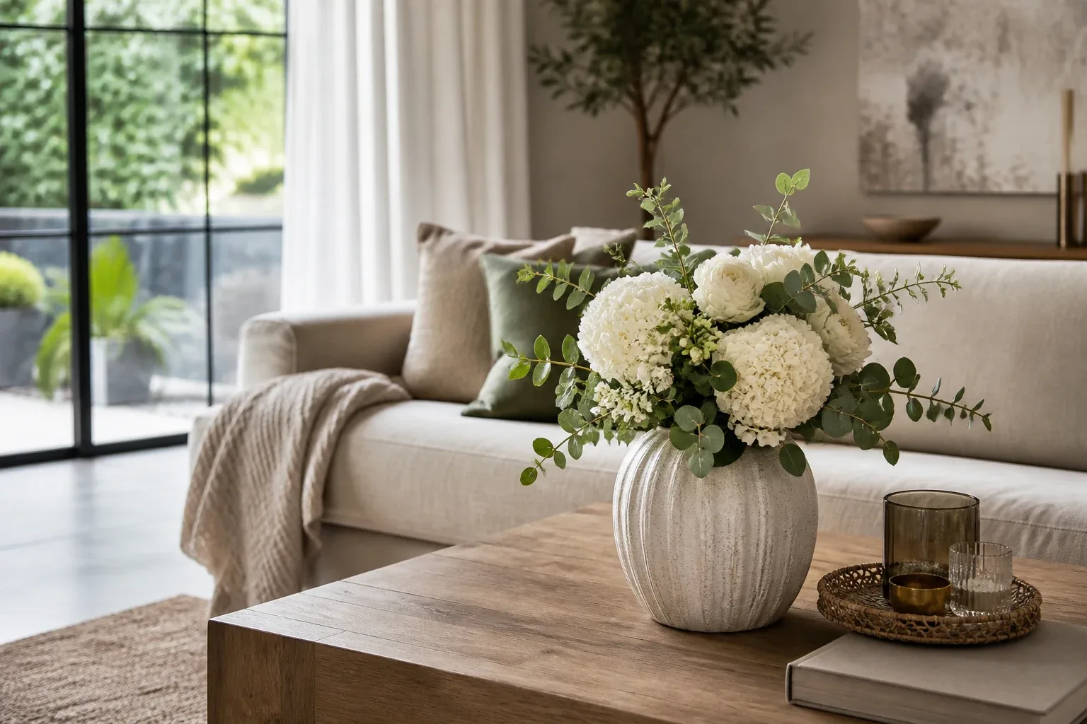 Fleurs artificielles : comment les intégrer à une décoration élégante et naturelle